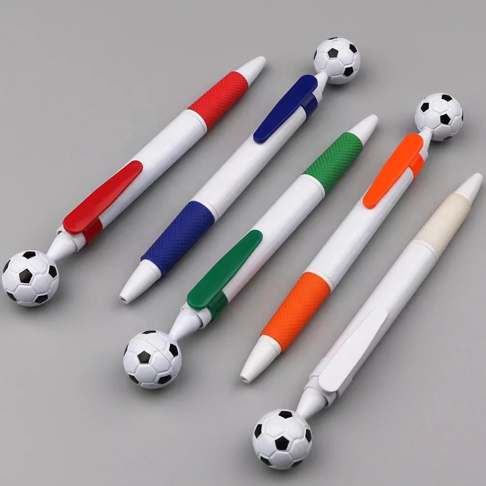 Cheap Customized Logo Print Promotional football pen Soccer Ball Pen for souvenirs pen with custom logo