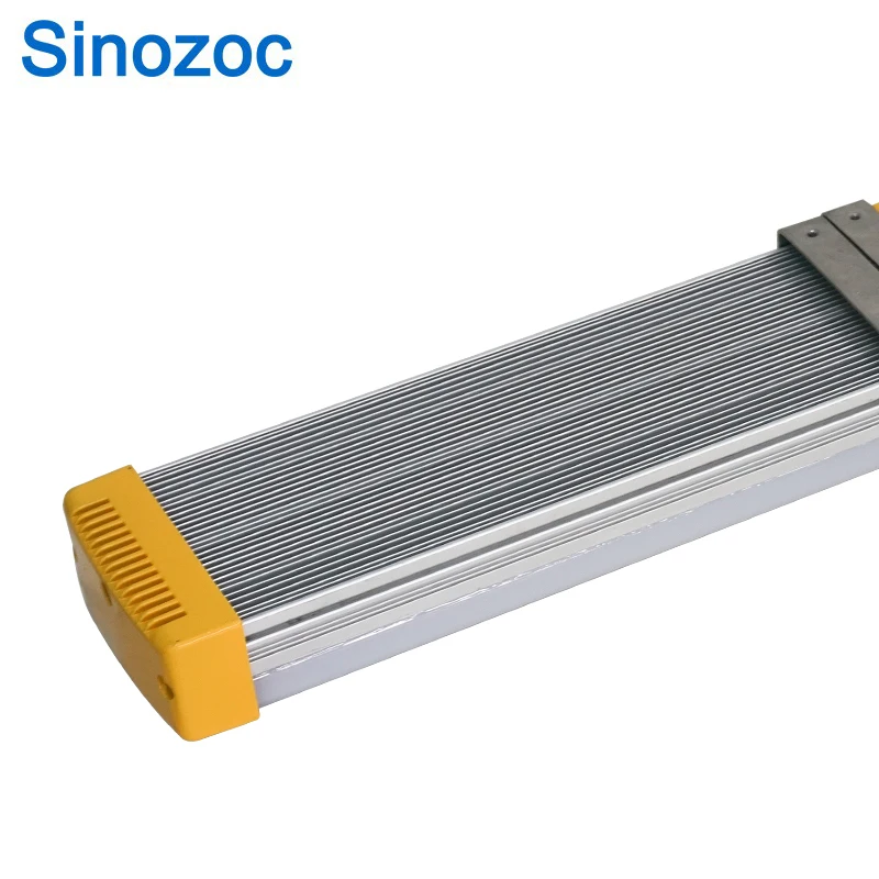 Sinozoc ATEX Approved LED Anti Explosion Linear Light 20w 30w 40w Explosion Proof Lighting 50w 60w 70w 80w 100w AC85~265V 3-year
