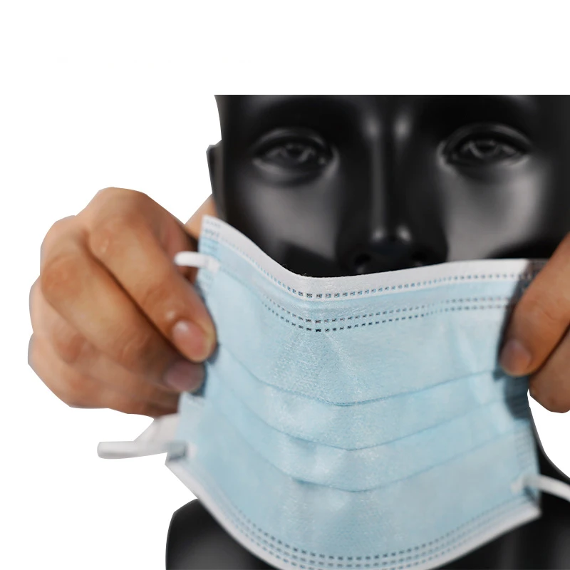In stock ASTM level 3 blue surgical mask wholesale medical face mask for US market