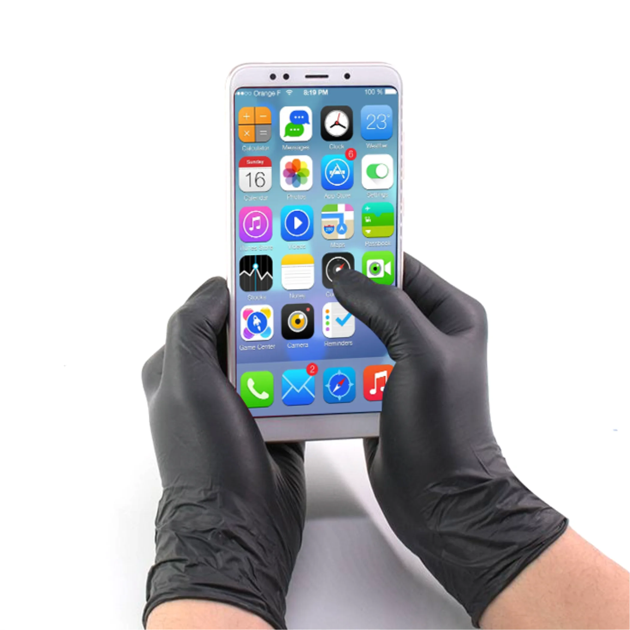 disposable nitirle  gloves