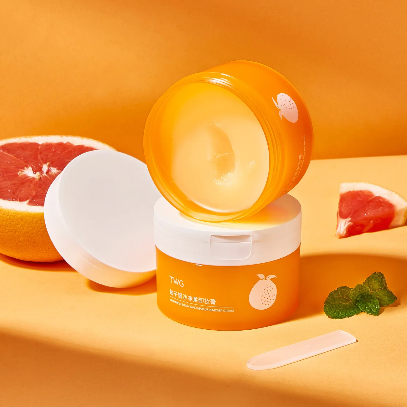 TWG 3 Colors Fruit Make Up Remover Facial Makeup Remover Cream Gentle Deep Cleansing Makeup Removing Balm