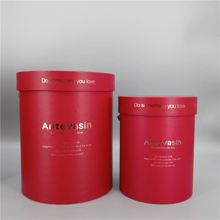 Manufacture Factory Luxurious Romantic Colorful Elegant Flowers Creative Packaging Red Gifts Boxes