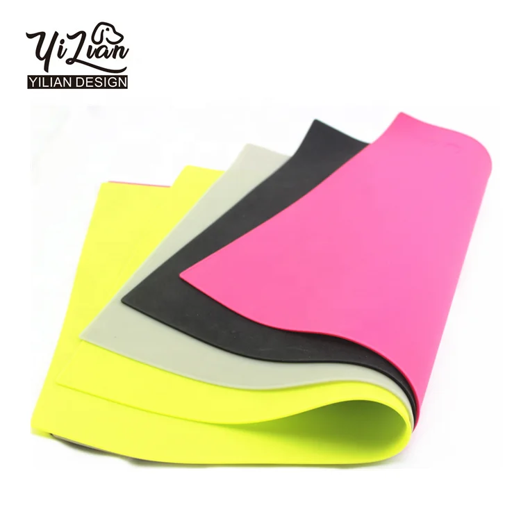 
Silicone Cat Food Pet Food Pet Mats for Food and Water Silicone Pet Feeding Mat Non Slip Cat Place Waterproof Feeding Mat 
