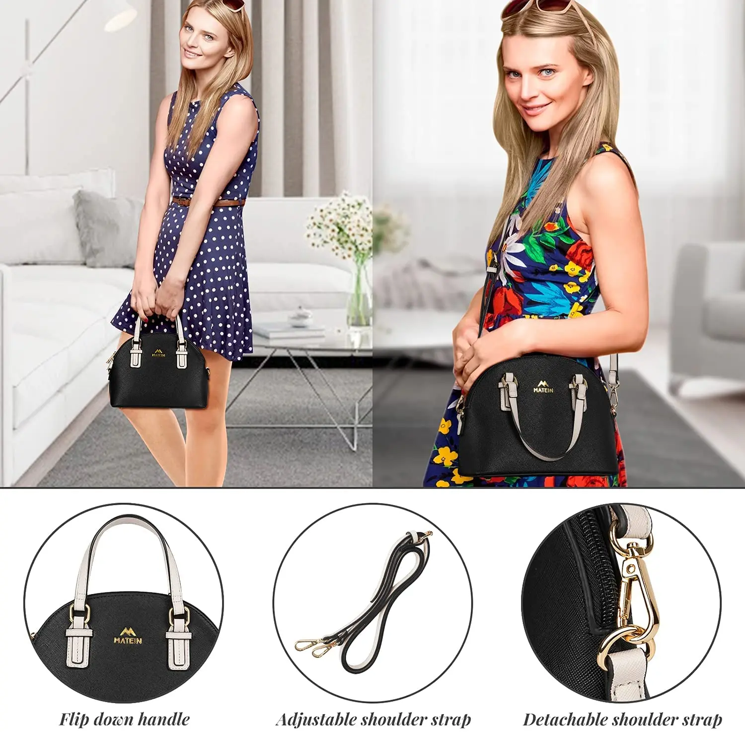 Custom Ladies Girls Purses Original Hot Fashion Luxury Shoulder Messenger PU Leather Crossbody Bags Work Travel 3pcs set Handbag