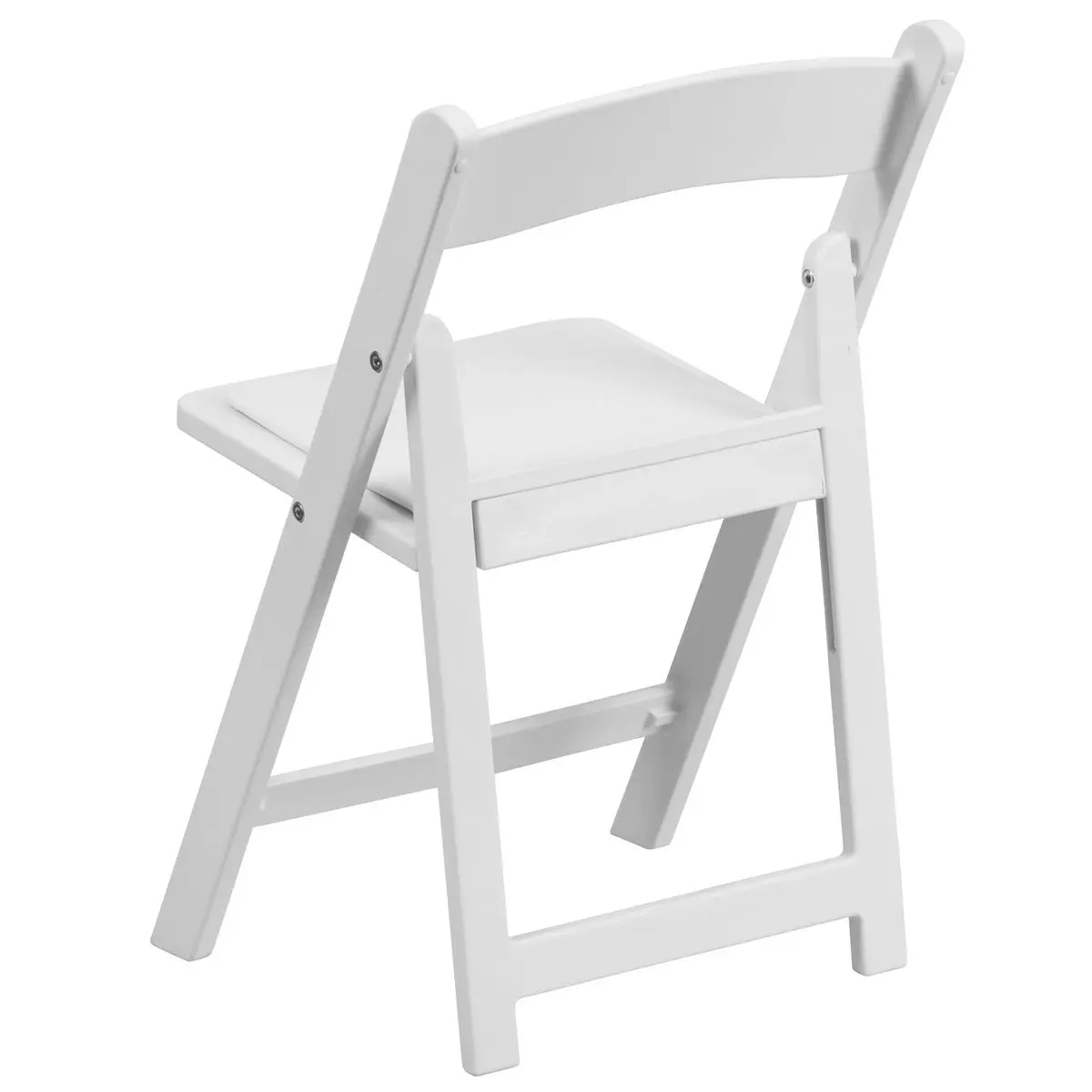 Supplier Acrylic plastic white folding portable foldable wedding party outdoor chair for events