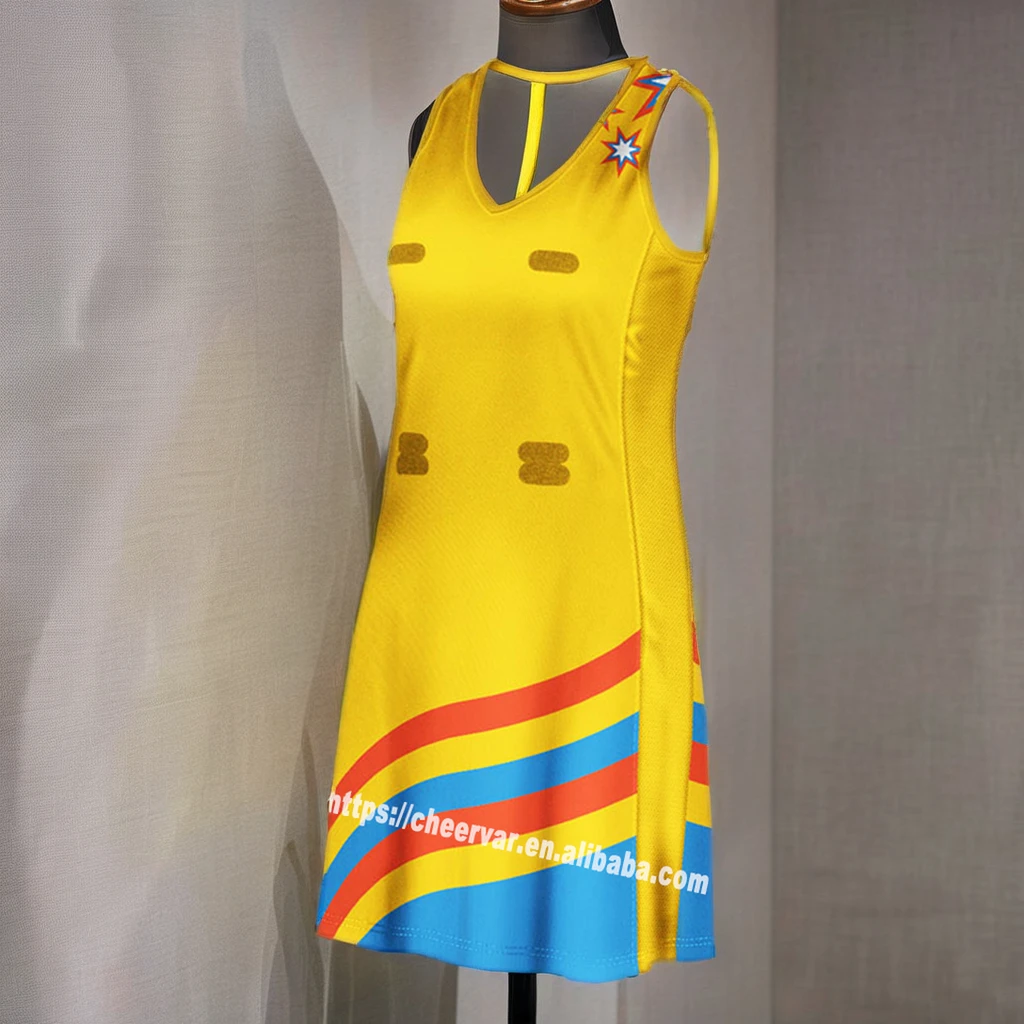 Premium Netball Jersey Sportswear Netball Uniform Dress for Netball Players