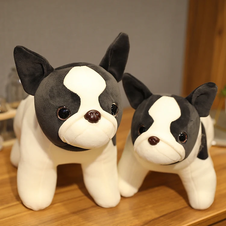 35-45cm Soft Stuffed Baby Toy Cartoon Plush Bulldog