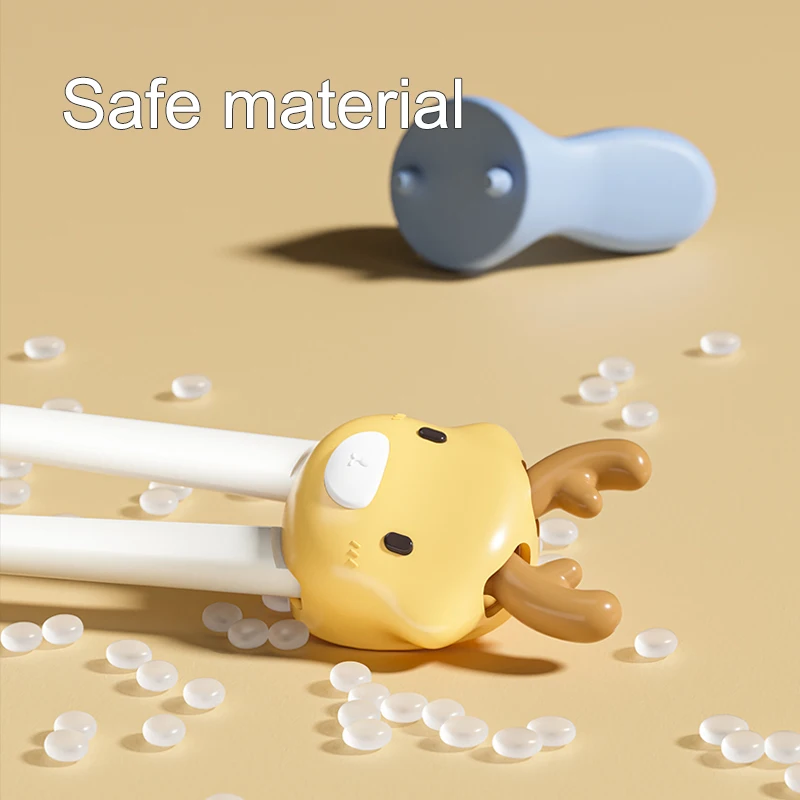 MISUTA Baby Cartoon Learning Reusable Training Helper Chopsticks Home Baby Products Kid Chopsticks  learning training chopsticks