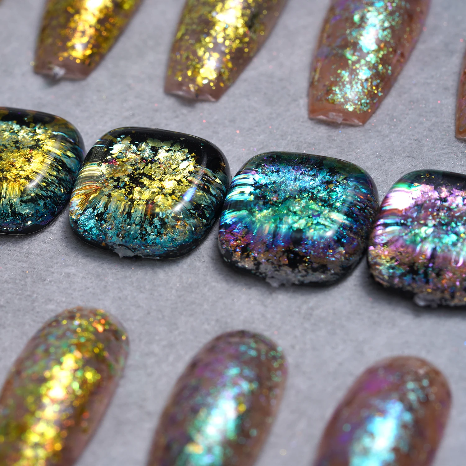 New Arrival Cosmetic Grade Eyeshadow Powder Shifting Chrome Magic Aurora Chameleon Flakes