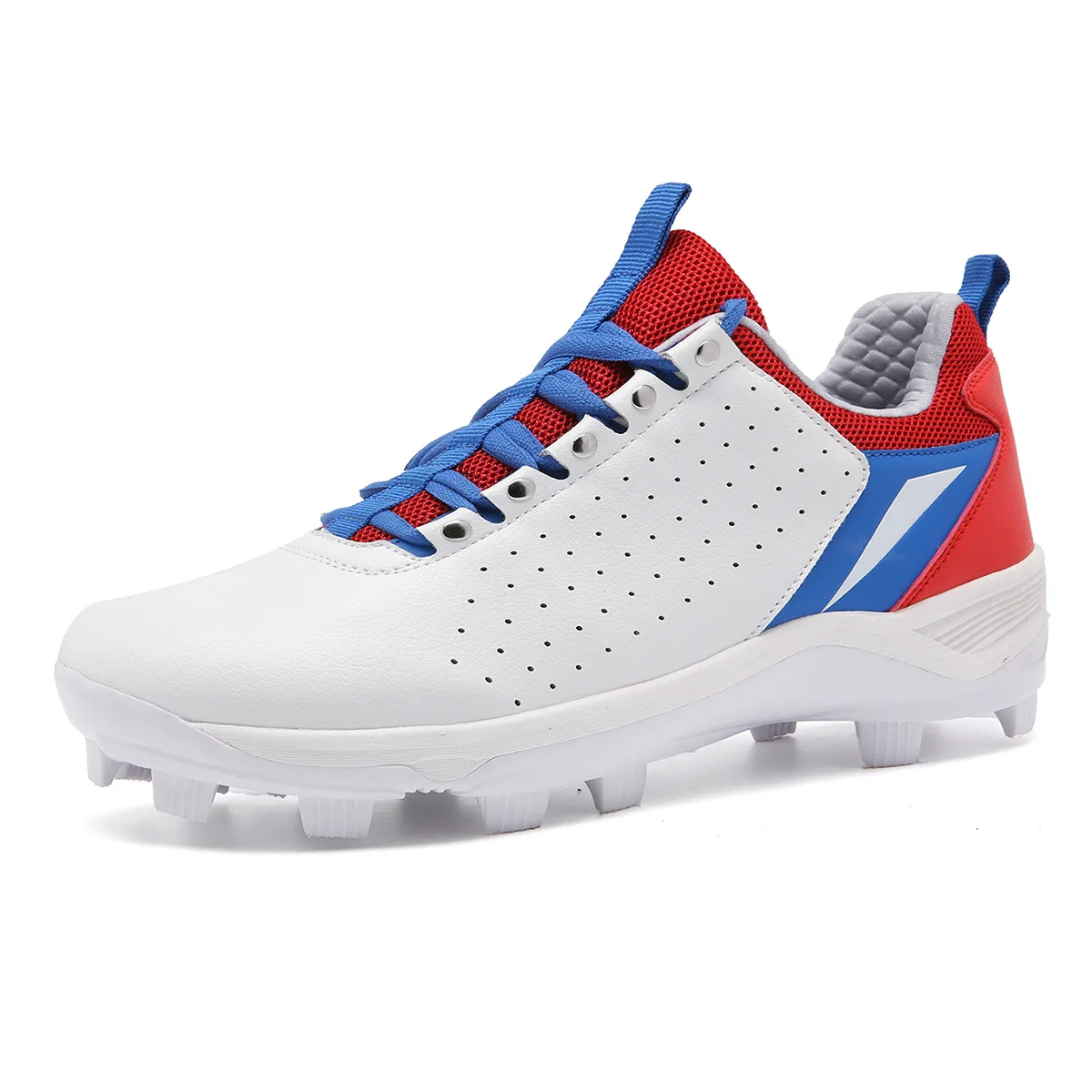 Oem And Softball Shoes Girls Kids Leather Baseball Cleats Rubber Tpu Baseball Shoes Men