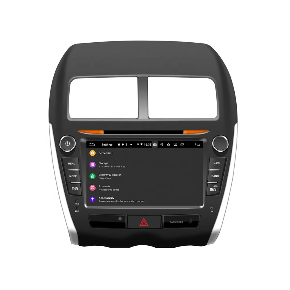 KD-8095 Auto Android 13 Multimedia Car Stereo Radio Audio DVD GPS Navigation for Mitsubishi ASX  2010-2012