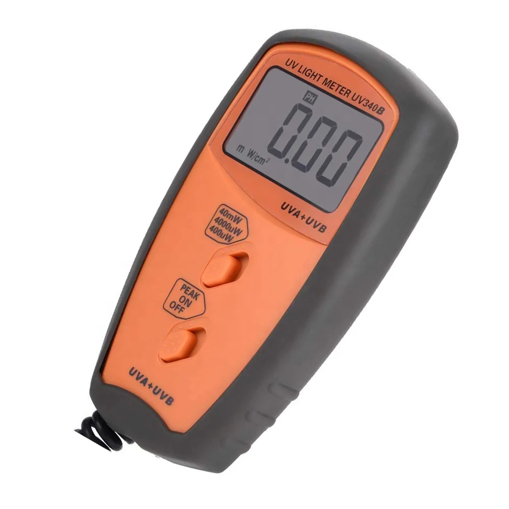 ROKTOOLS Ultraviolet Light Meter UV Lux meter Ultraviolet Intensity Measure Tester Spectrum: 290~390nm
