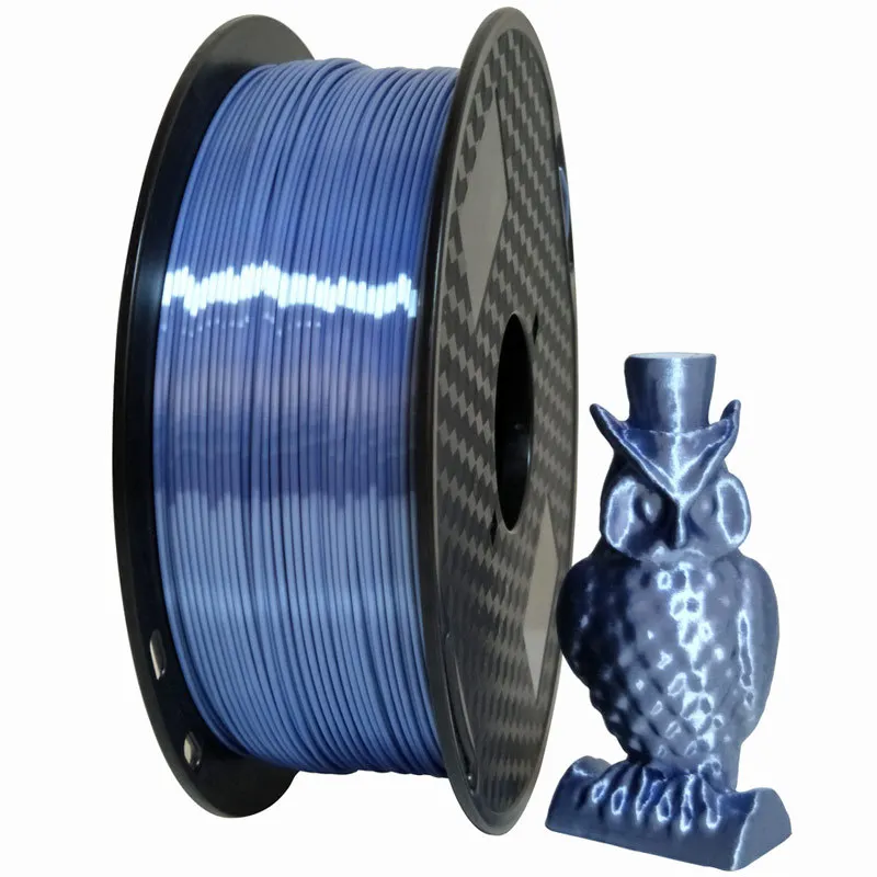 3D printer consumables  sky blue PLA silk consumables 1kg high gloss consumables