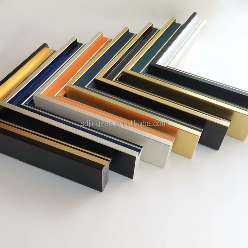 New PS line word picture frame decorative picture frame strip modern simple dressing mirror outer frame strip