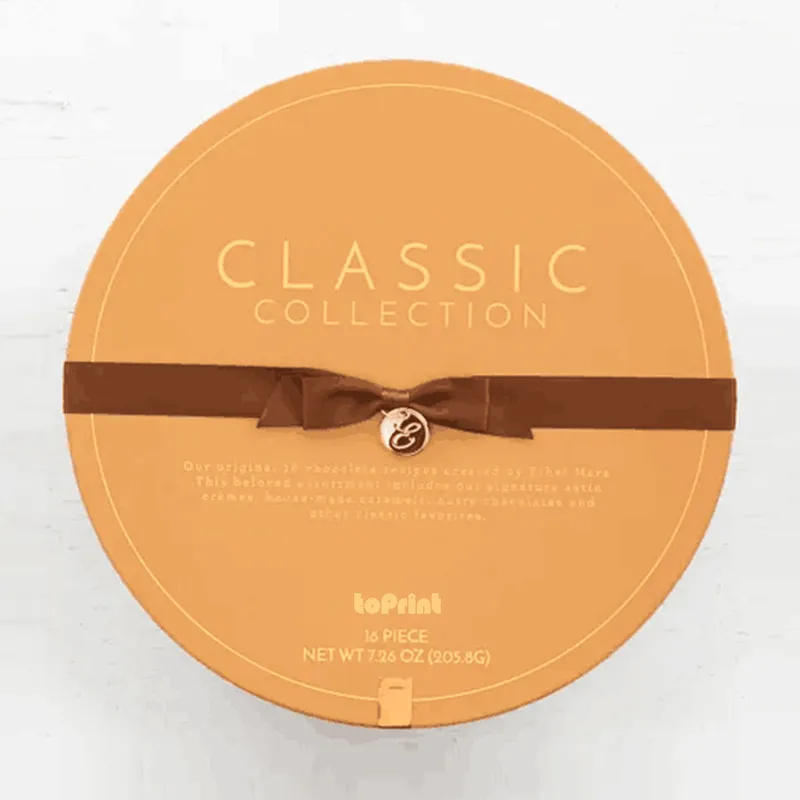 Eco Friendly Fancy Chocolate Packaging Box Empty Recycled Gift Boxes Direct Contact Food Paper Box