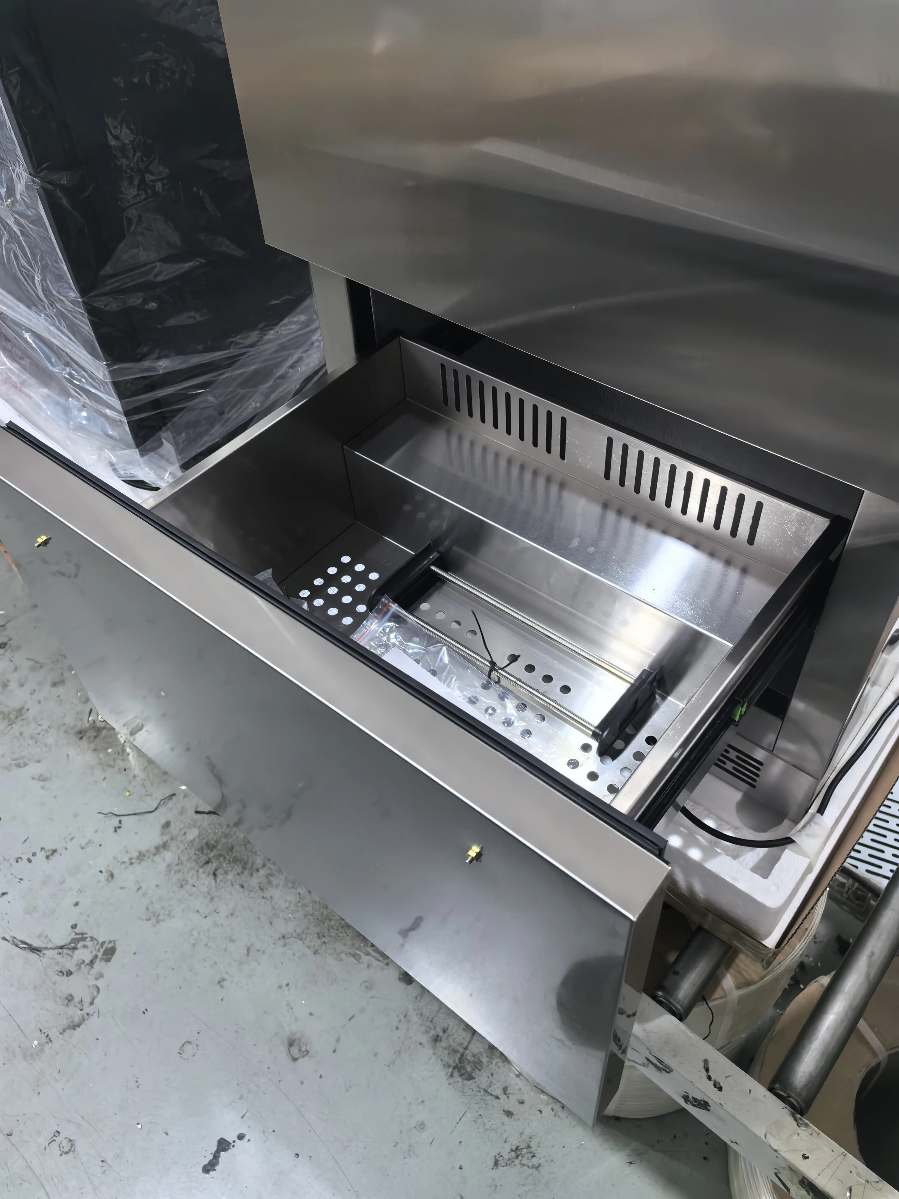 Fenfei sub zero drawer refrigerator freezer under counter adjustable refrigerator drawer for home mini bar