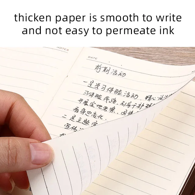 a6 cover pu leather notebook journal retro manufacturer creative mini faux custom softcover