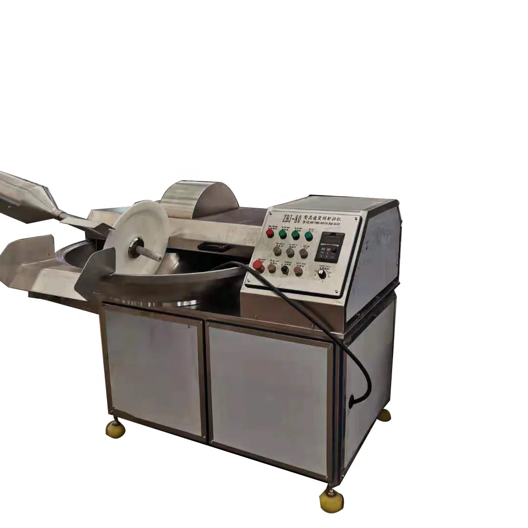Double Speed Stainless Steel Electric Meat Bowl Cutter/Meat Cutting Machine/Meat Chopper Machine