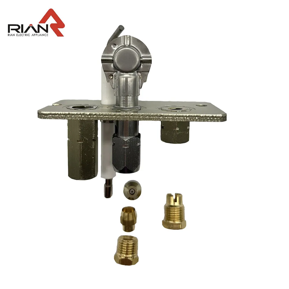 Boiler igniter pilot burner for natural gas burner control system