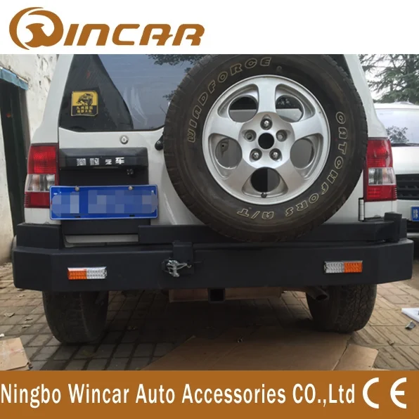 Top Long Led Light Brackets New Type Front Bumper For Pajero IO