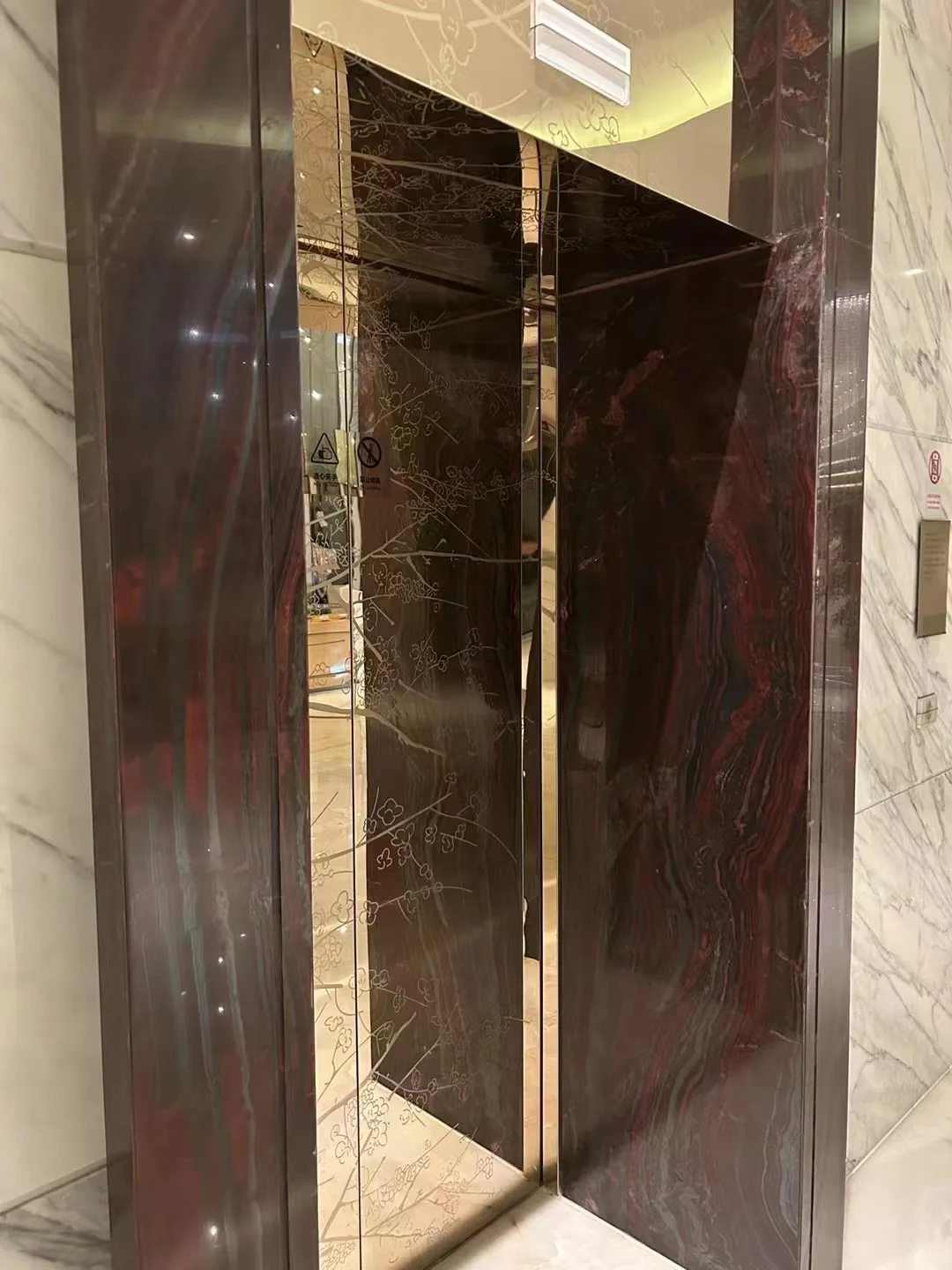 Natural New Purple rose red marble slab polished marble Rosso Levanto marble tiles for wall
