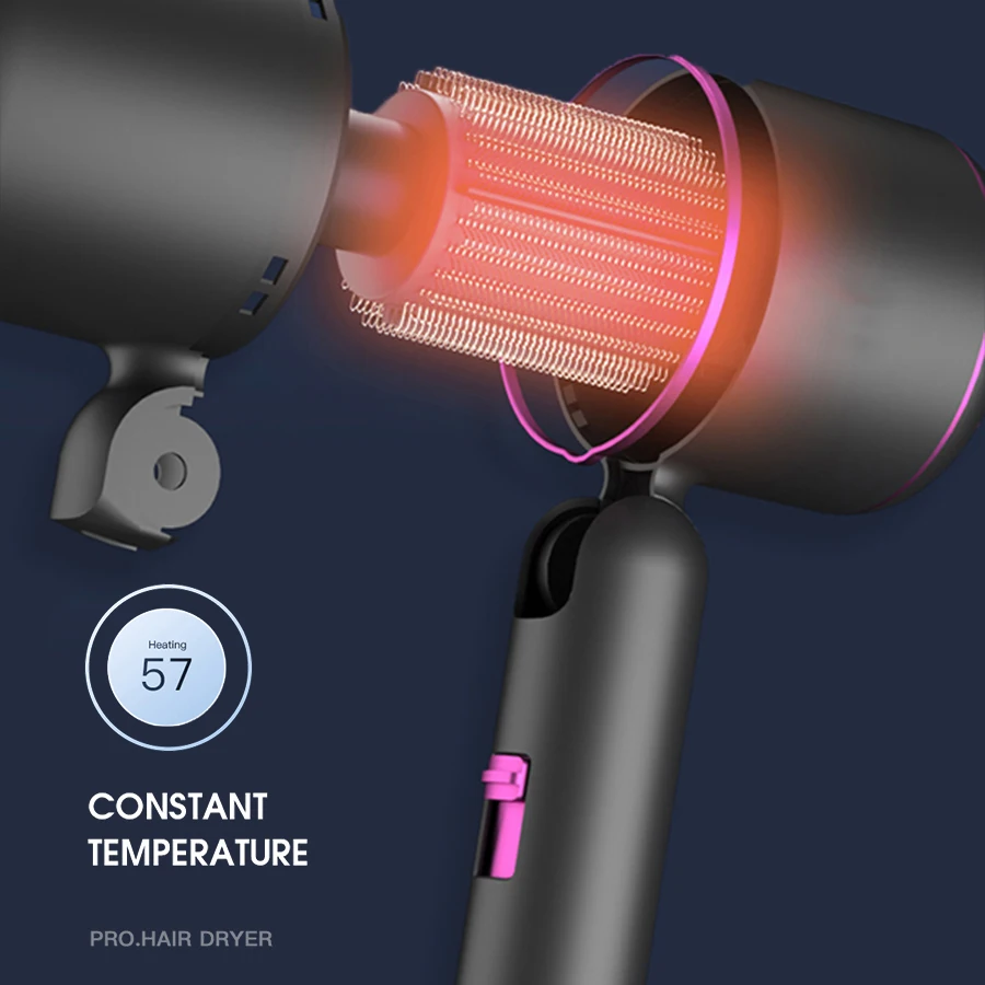 Складной дорожный портативный Электрический мини-фен для волос