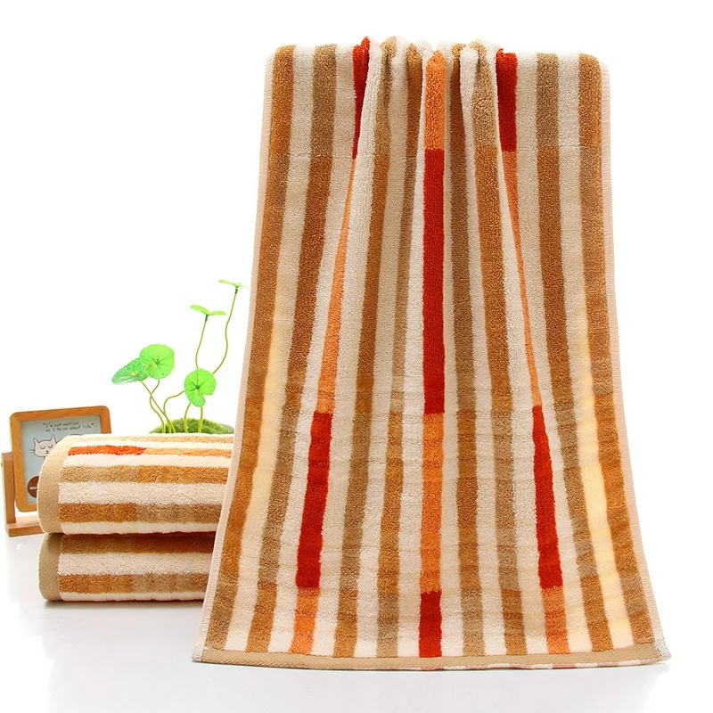 fast shipping jacquard weave cotton towel high quality daily necessities Bath towel for wash face