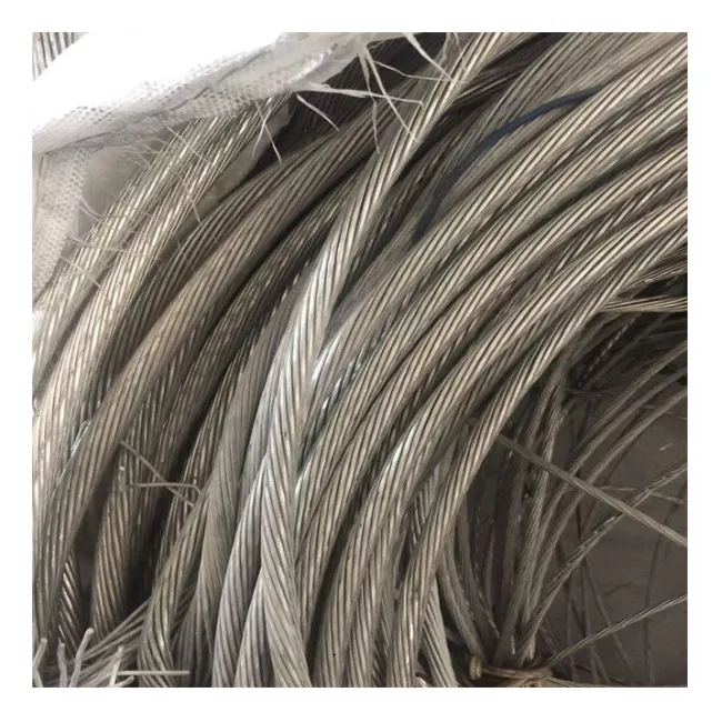 Wholesale 99.995% 6063 Scrap Aluminum Wire Scrap with Best Price on Sale aluminum scrap 6063