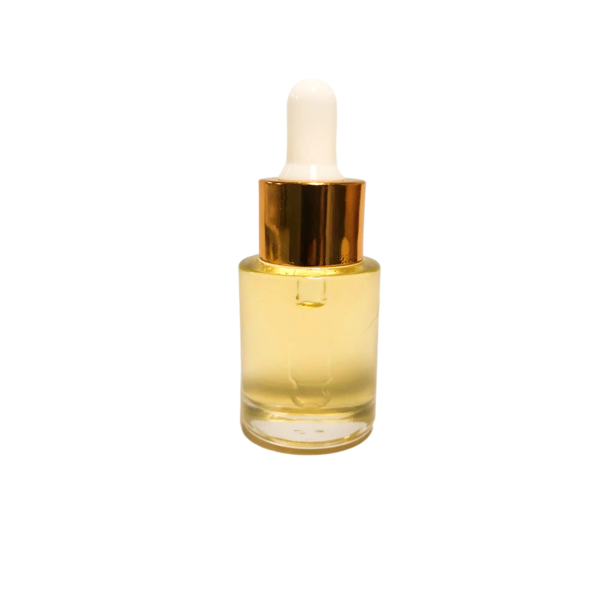  Factory Direct Custom Clear Dropper Bottle 15ml Round Essential Oil Empty Glass