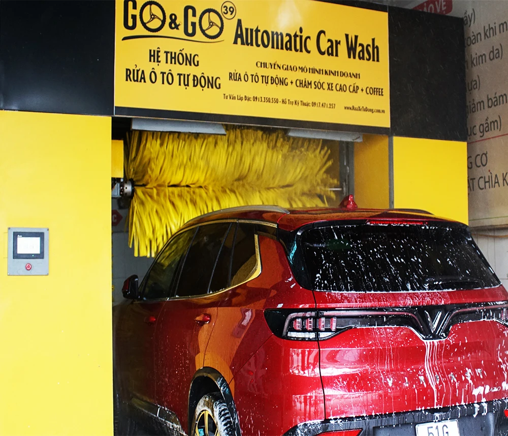 Competitive price with high technology Automatic Wash Car Steam Washing Machine