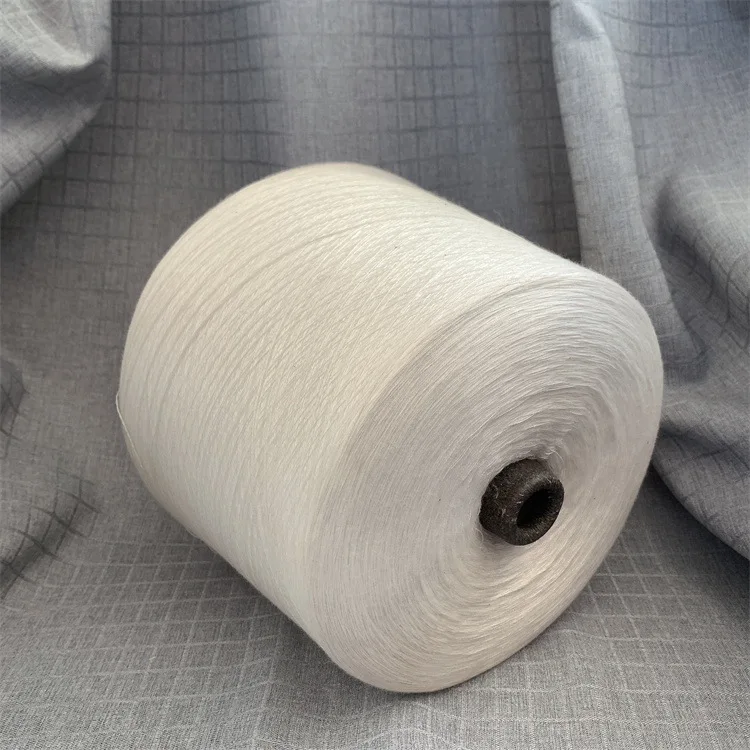 Wholesale shirt fabric yarn men and women fancy32s 100% cotton T-shirt yarn