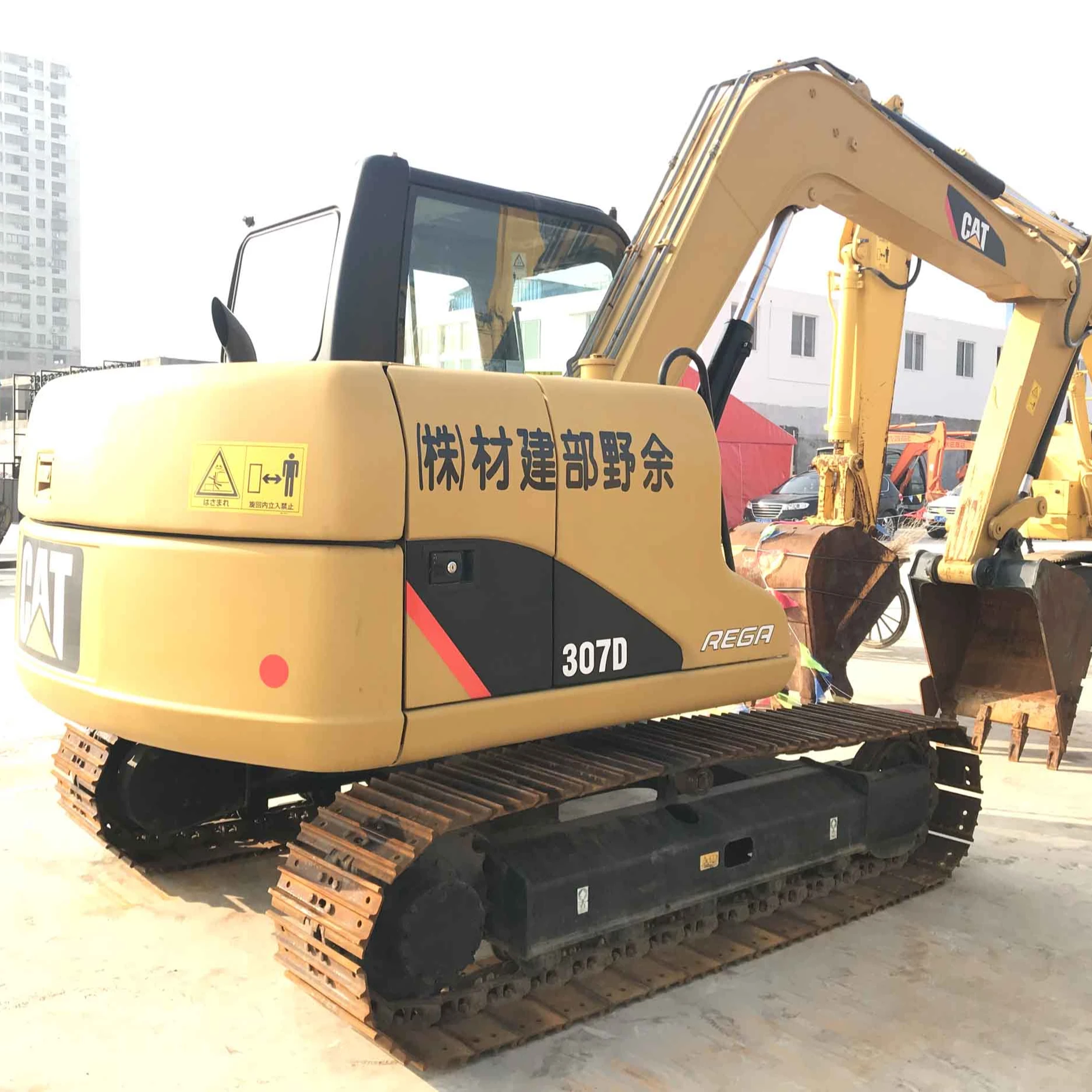 used Caterpillar 307 crawler excavator for sale