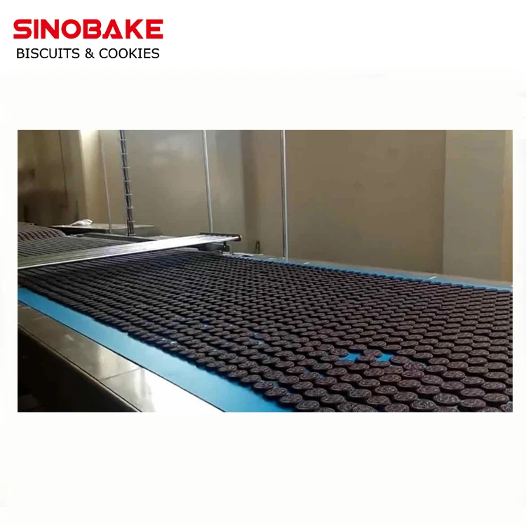 SINOBAKE Automatic Small Capacity Soft Oreo Biscuit Moulding Machine