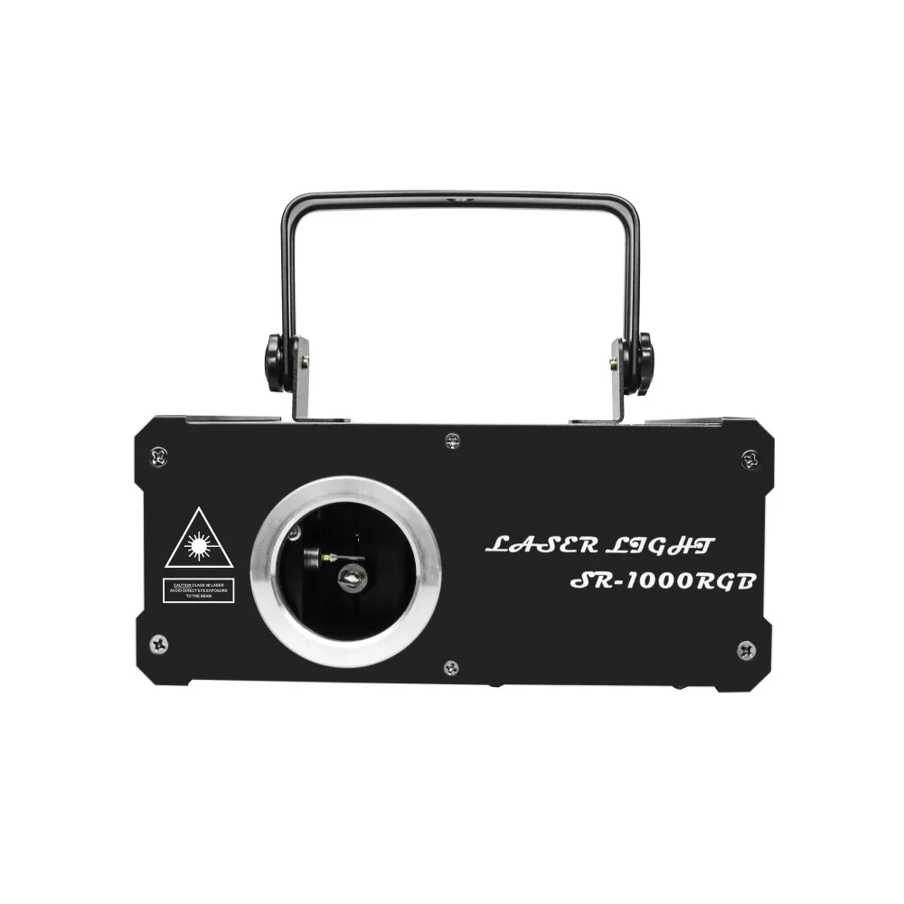 Китайский лазер 1 Вт лампа Dmx RGB сценическое освещение полноцветный лазерный светильник для диджея клуба вечеринки караоке концерта