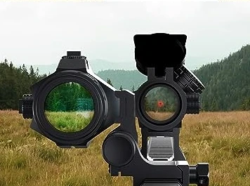M40 3X Red Dot Magnifier with raiser section and Filp Side Mount
