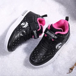 SUNTOP footwear sapatos Winter 2019 high quality cute children high top casual shoes wholesale cheap warm casual shoes