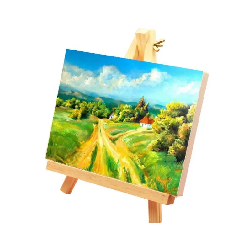 Bomeijia Mini Wooden Desktop Easels SS-916 Frame Set Wholesale Drawing Stand for Kids Painting 9*16cm