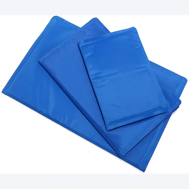 Different size factory waterproof large dog Cooling Mat Pet Ice Pad Summer Dog Bed For Dogs