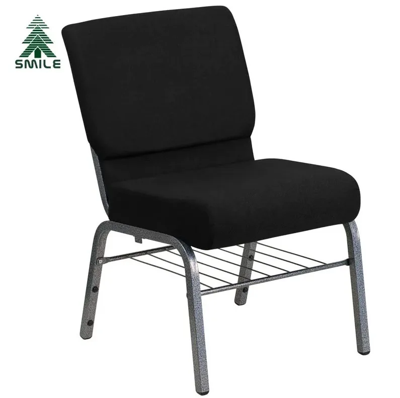 Factory Direct Wholesale Cheap Theater Auditorium Chair Fabric Upholstered Padded Church Chairs