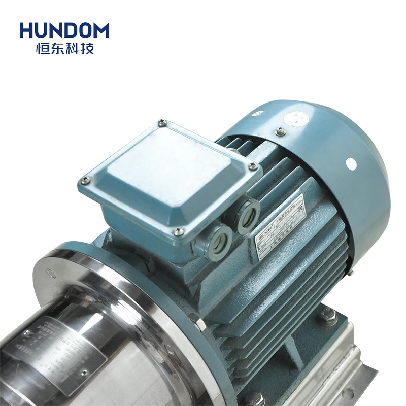 Food grade inline emulsify pump high shear mixer homogenizer pump for oils, shampoo, cosmetics