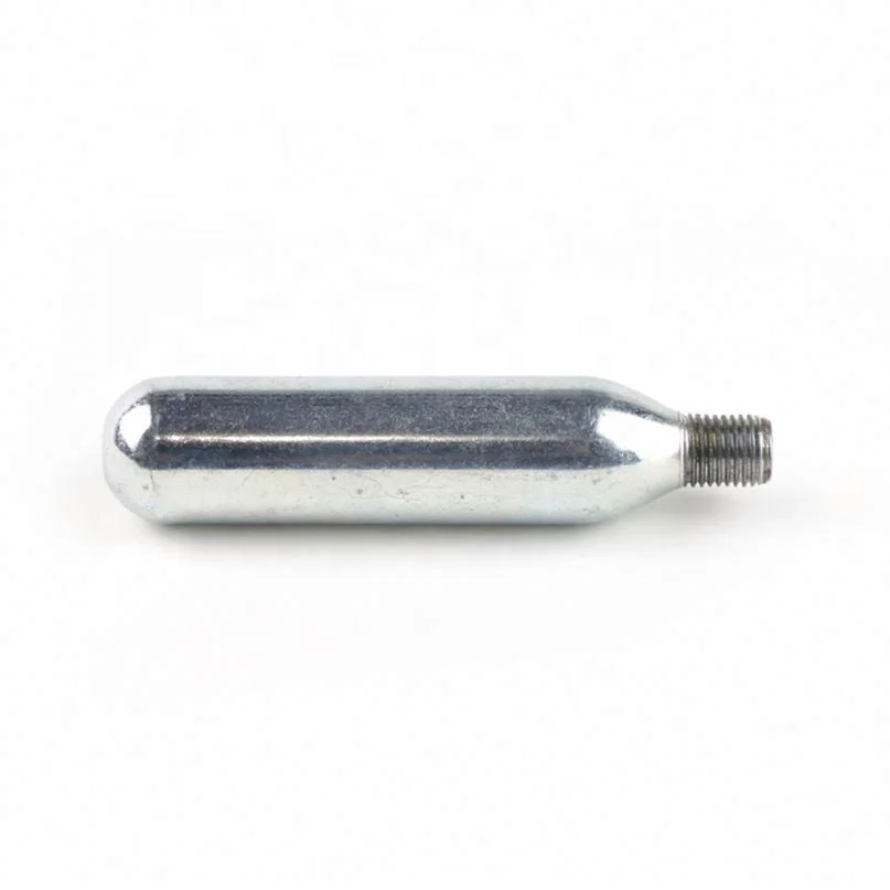 Wholesale 12G/14Cc Mini CO2 Gas Cartridge/Cylinder With 3/8-24UNF screw Neck For Beauty Injection CDT
