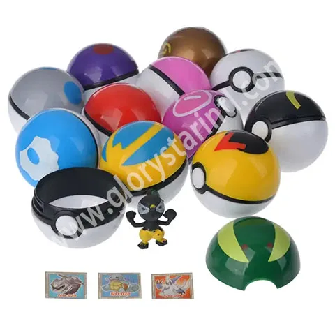 12 Pcs/Set Pocket Monster Pikachu Action Figure Game Poke Ball Model Charmander Anime Figure Dolls Toy For Children Gift