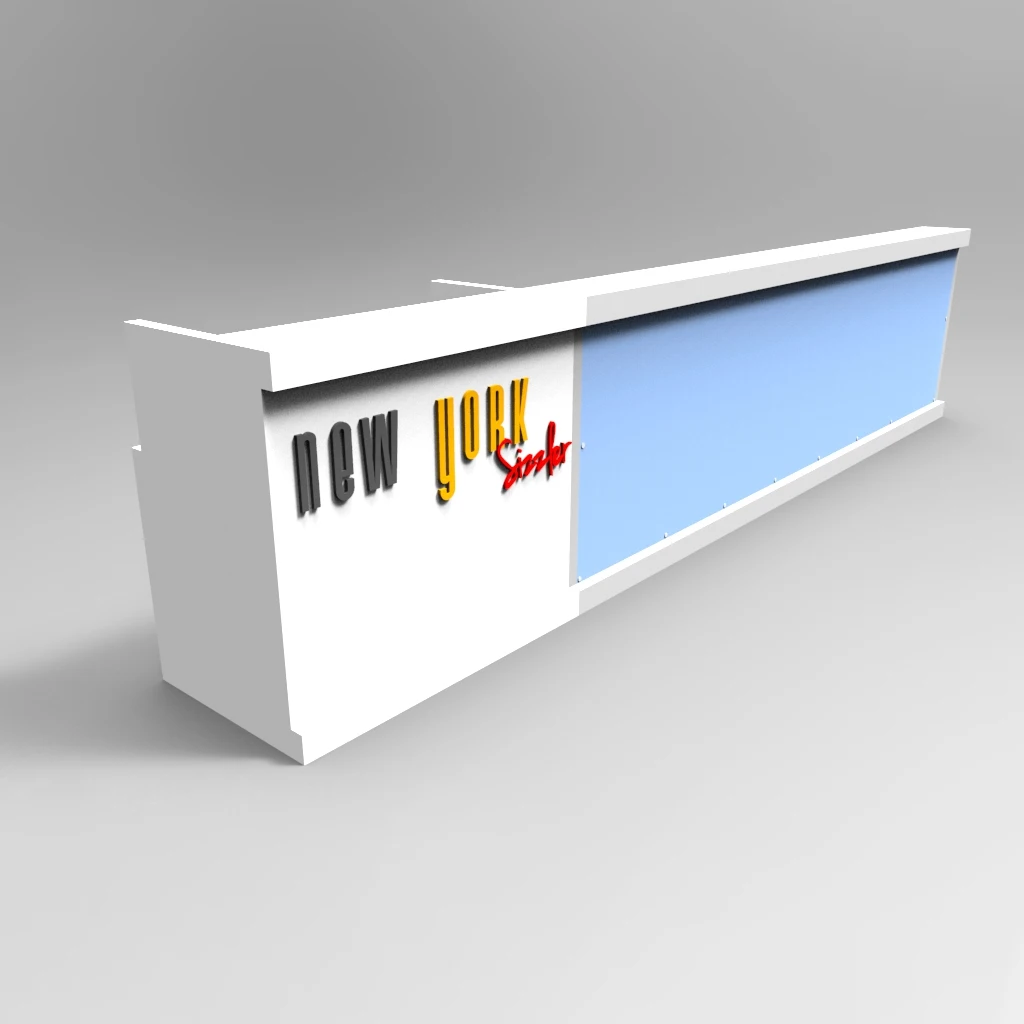 
Fashion style High end attractive design artificial stone bar counter wine sets 