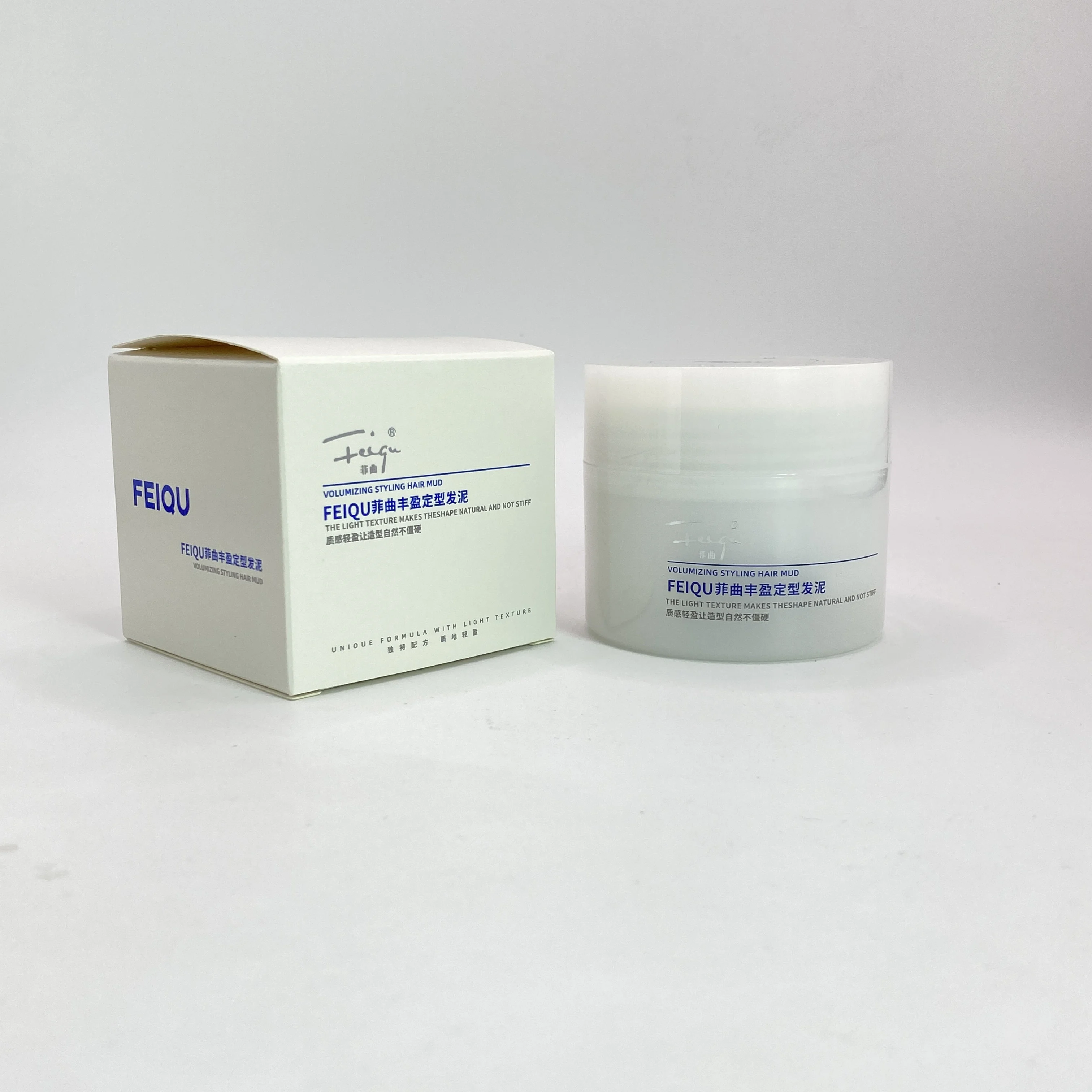 Wholesale Factory Hair Styling Products Professional Barber Hair Mud Clay Natural Matte Look Matte Pomade with Low MOQ