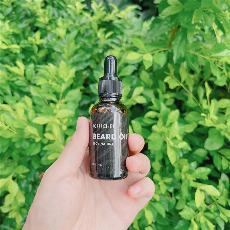 Custom Logo Private Label And Beard Balm Beard Care Growth Kit Gift Set Beard Oil For Men