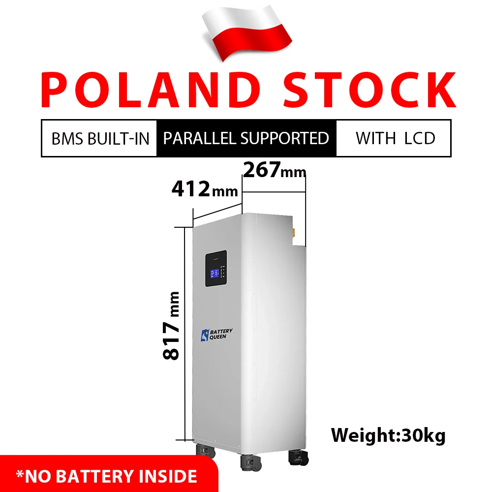 Poland warehouse LFP lifepo4 battery case 48v 280ah 320ah 302ah batteryqueen mason 280 diy kit for UPS home energy storage