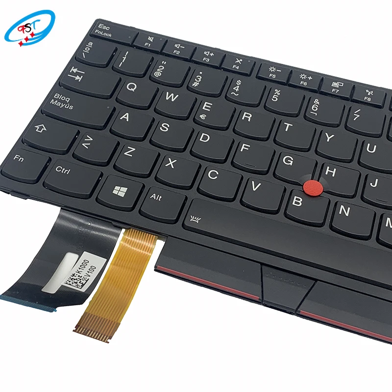 NEW laptop keyboard for Lenovo Thinkpad E480 E490 T480S L480 T490 T495 L380 L390 Yoga L490 P43s E485 E495 US RU UK SP GR PO