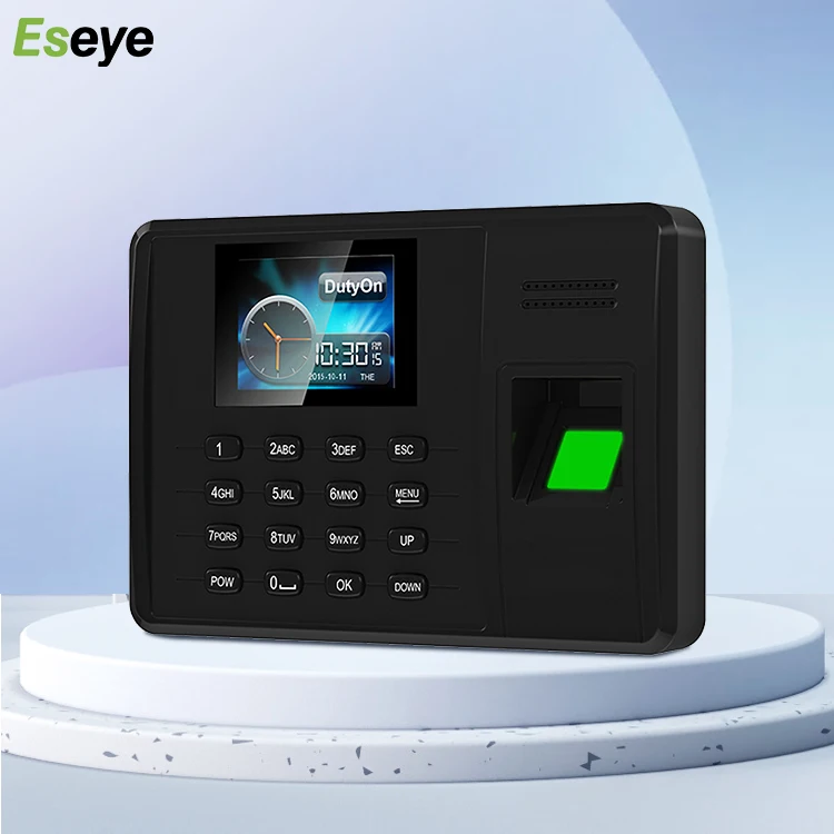 Eseye Cheap Factory Price Biometric Fingerprint Terminal Machine Time Attendance