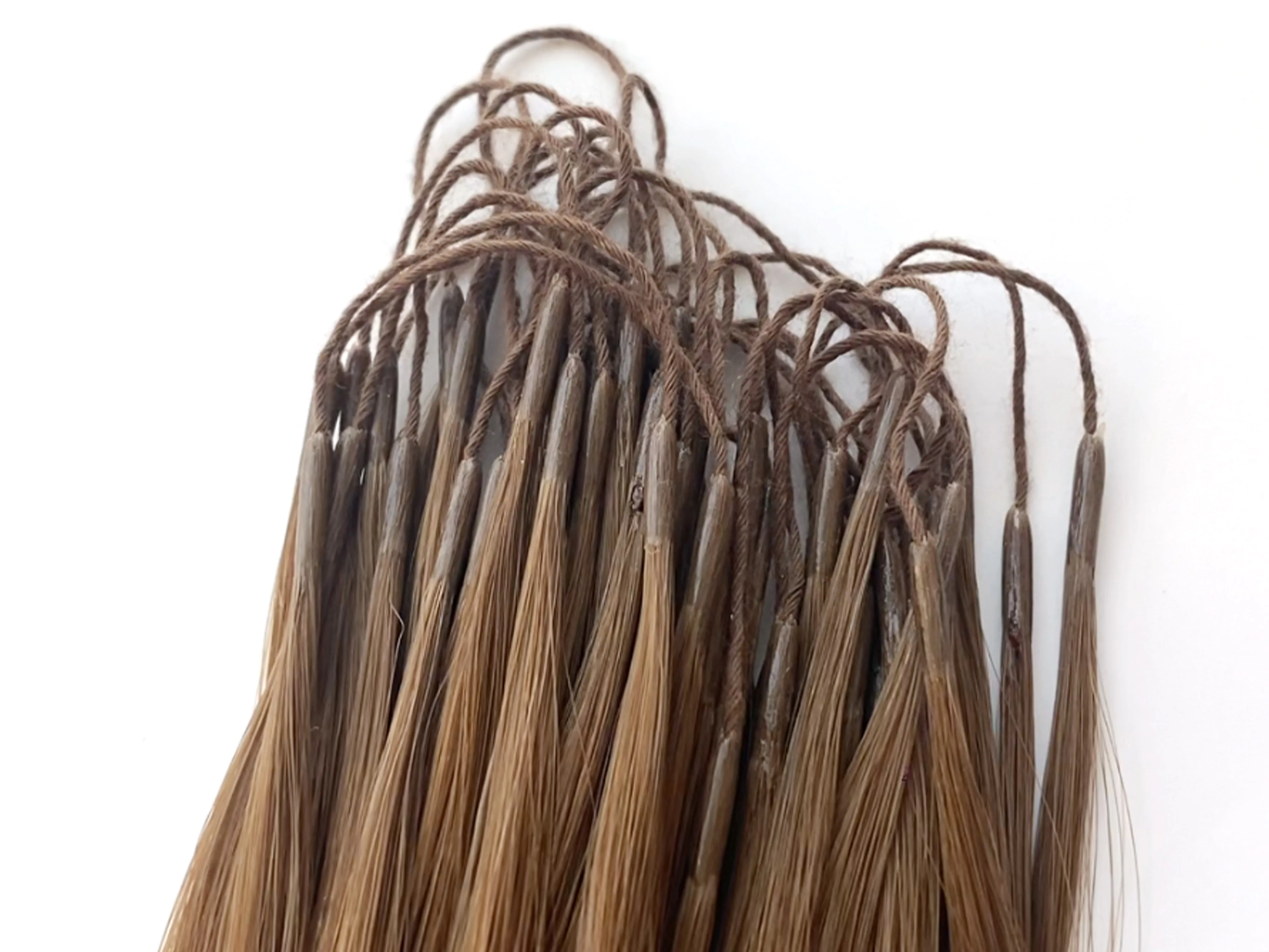 Haiyi Double Drawn I Tip Human Hair Extension Dark Brown Prebonded 100% Remy i-Tip Hair Extensions