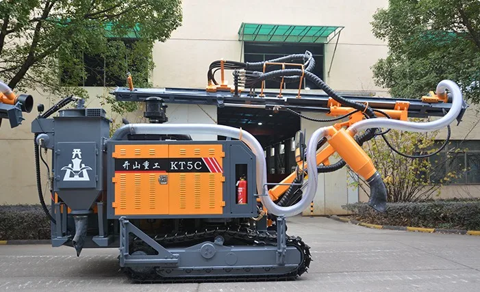 Взрывной встроенный карьер для добычи горных пород на буровой установке